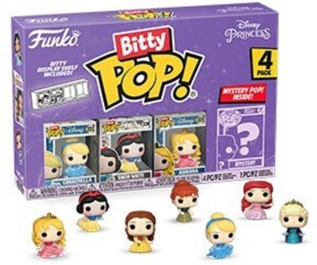 Bitty Pop Disney Princess Cinderella 4 Pack, Bitty Pop Disney Cinderella, Collectibles