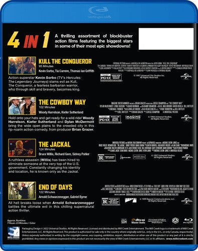 Epic Showdowns - 4 Action Movies/Bd, Epic Showdowns - 4 Action Movies/Bd, Blu-Ray