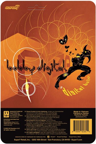 RZA / SUPER7 - RZA WAVE 2 BOBBY DIGITAL ReACTION, Rza Reaction Wv 2 - Bobby Digital (Digital Bullet), LP