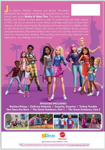 Barbie: It Takes Two - Stars Are Born, Barbie: It Takes Two - Stars Are Born, DVD