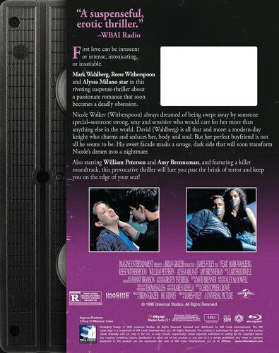 Fear - Retro Vhs/Bd, Fear - Retro Vhs/Bd, Blu-Ray
