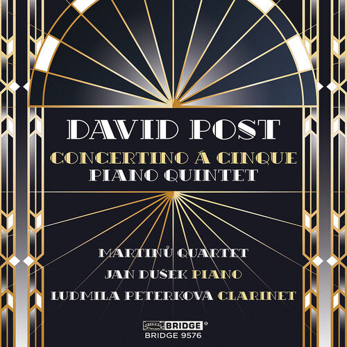 Concertino A Cinque -- Post / Dusek / Peterkova, CD