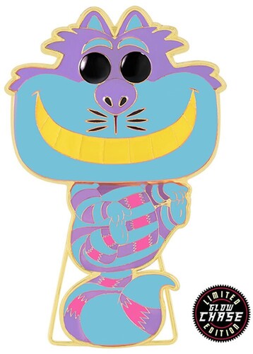 Cheshire (Styles May Vary), Funko Pop! Pins Disney Alice:, Apparel