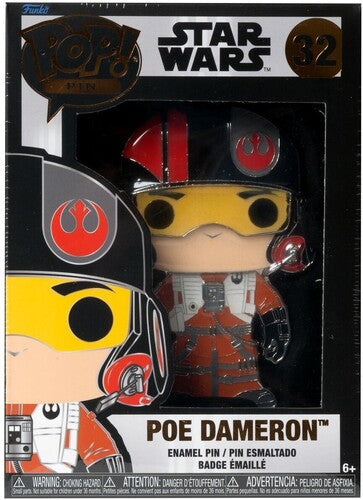 Poe Dameron, Funko Pop! Pins Star Wars:, Collectibles