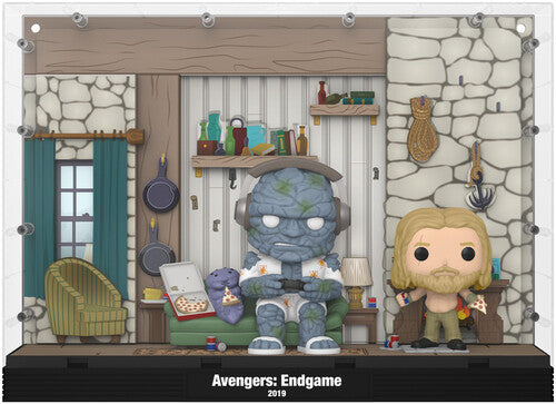Endgame - Thor's House, Funko Pop! Moments Deluxe:, Collectibles