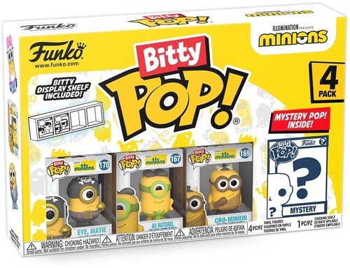Minions- Eye Matie 4Pk