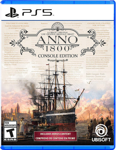Ps5 Anno 1800 Day 1 Edition, Ps5 Anno 1800 Day 1 Edition, VIDEOGAMES