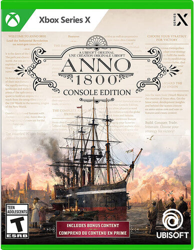 Xb1/Xbx Anno 1800 Day 1 Edition, Xb1/Xbx Anno 1800 Day 1 Edition, VIDEOGAMES