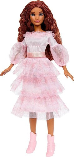 Disney Little Mermaid Ariel Doll With Pink Dress