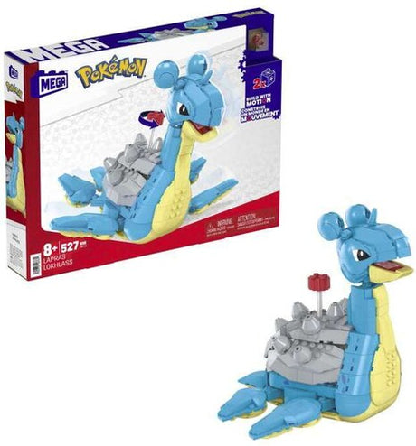 Pokemon Build With Motion Lapras Building Toy Set, Mega Bloks Pokemon, Collectibles