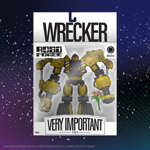 Robo Force Wave 1 - Wrecker Action Figure, The Nacelle Company, Collectibles