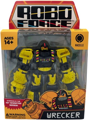 Robo Force Wave 1 - Wrecker Action Figure, The Nacelle Company, Collectibles