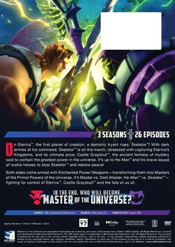 He-Man And The Masters Of The Universe, He-Man And The Masters Of The Universe, DVD