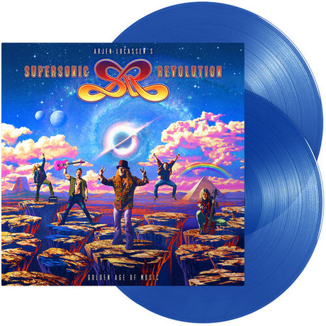 Golden Age Of Music - Transparent Blue, Arjen Lucassen's Supersonic Revolution, LP