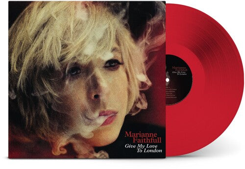 Give My Love To London - Red, Marianne Faithfull, LP
