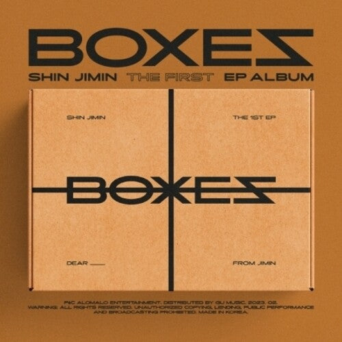 Boxes (1ST Ep) -- Shin Jimin, CD