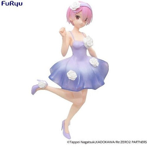 Re:Zero Starting Life Ram Flower Dress Statue