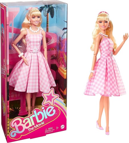 Barbie Movie Barbie Wearing Pink And White Gingham, Barbie, Collectibles