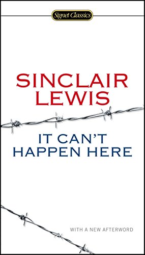 It Can't Happen Here -- Sinclair Lewis, Mass Market Paperbound