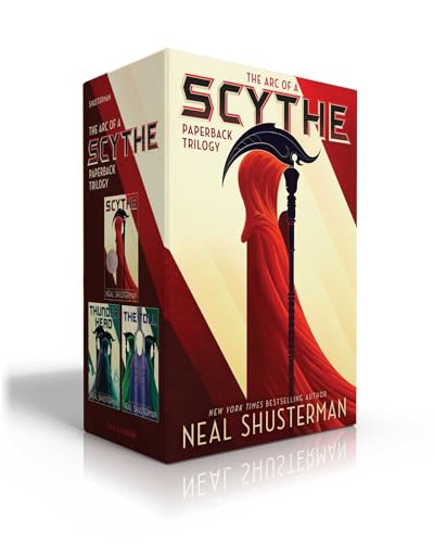 The Arc of a Scythe Paperback Trilogy: Scythe; Thunderhead; The Toll by Shusterman, Neal