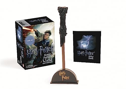 Harry Potter Wizard's Wand with Sticker Book: Lights Up! [With Battery] -- Running Press, Novelty