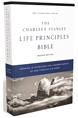 Niv, Charles F. Stanley Life Principles Bible, 2nd Edition, Hardcover, Comfort Print: Holy Bible, New International Version -- Charles F. Stanley, Bible