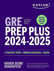 GRE Prep Plus 2024-2025 - Updated for the New GRE by Kaplan Test Prep