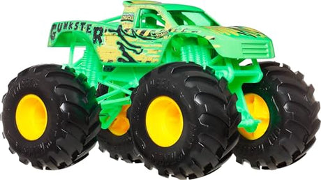 Hw Monster Oversized 1:24 Die Cast Gunkster, Hot Wheels, Collectibles