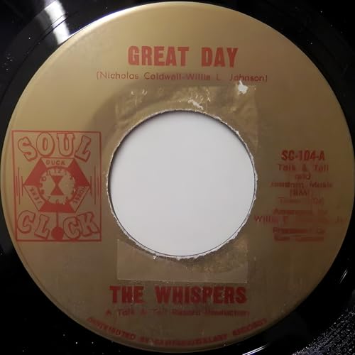 Great Day / I Can't See Myself -- Whispers, CD