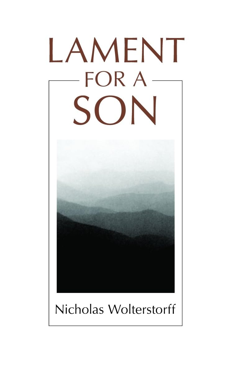 Lament for a Son by Wolterstorff, Nicholas