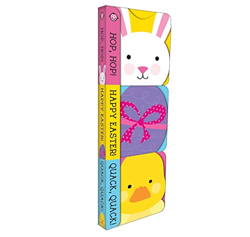 Chunky Pack: Easter: Hop-Hop!, Happy Easter!, and Quack-Quack! by Priddy, Roger