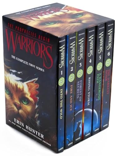 Warriors Box Set: Volumes 1 to 6: The Complete First Series -- Erin Hunter, Boxed Set