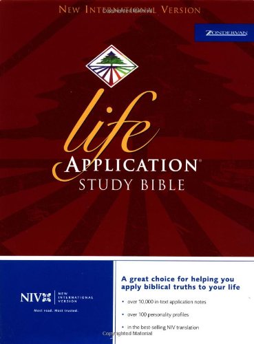 Used - Good | NIV Life Application Study Bible -- Zondervan Publishing House, Leather Bound