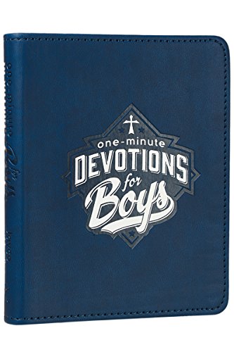 One-Min Devotions for Boys Lux-Leather by O'Neal Jayce