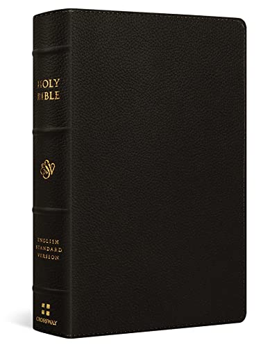 ESV Large Print Personal Size Bible (Buffalo Leather, Deep Brown) -- Esv Bibles, Bible