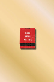 Burn After Writing (Celestial) by Jones, Sharon