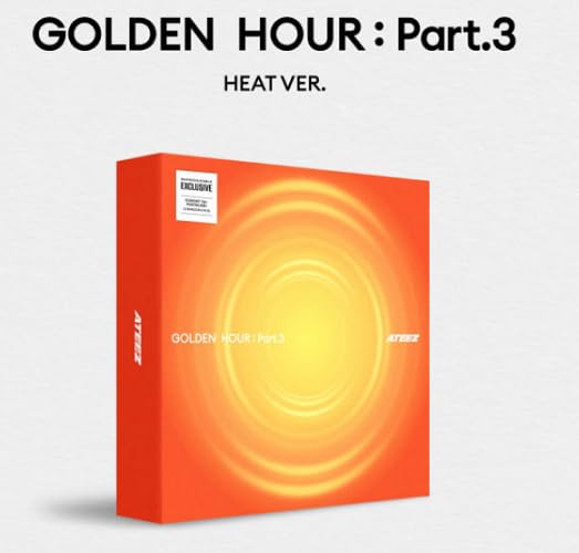 The Golden Hour Part 3 Heat ver. Audio CD ATEEZ