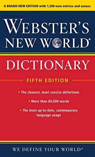 Webster's New World Dictionary, Fifth Edition -- Editors of Webster's New World Coll, Mass Market Paperbound
