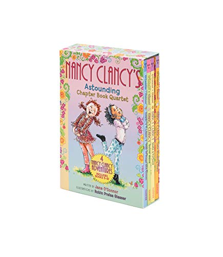 Fancy Nancy: Nancy Clancy's Astounding Chapter Book Quartet: Books 5-8 -- Jane O'Connor, Boxed Set