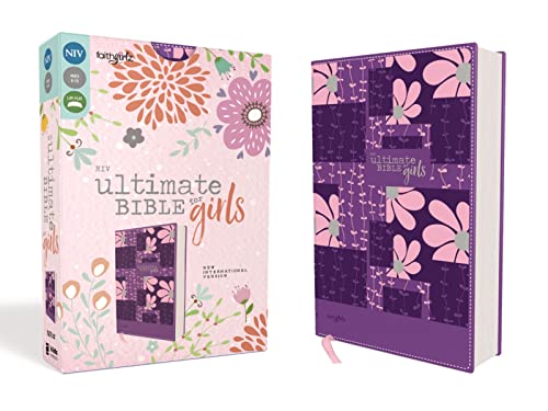 Niv, Ultimate Bible for Girls, Faithgirlz Edition, Leathersoft, Purple -- Nancy N. Rue, Bible