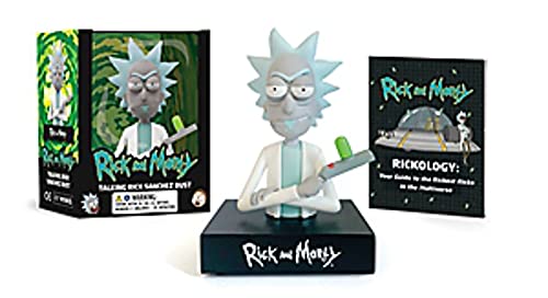 Rick and Morty Talking Rick Sanchez Bust [With Battery] -- Running Press, Paperback
