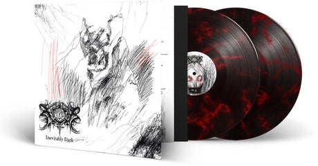 Inevitably Dark - Red/Black Marble, Xasthur, LP
