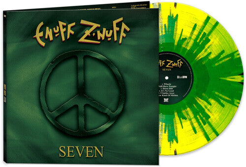 Seven - Yellow/Green/Black Splatter, Enuff Z'nuff, LP