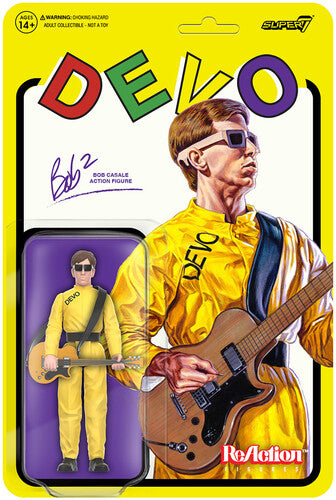 DEVO / SUPER7 - DEVO ReACTION FIGURE WAVE 2 - SATISFACTION BOB CASALE