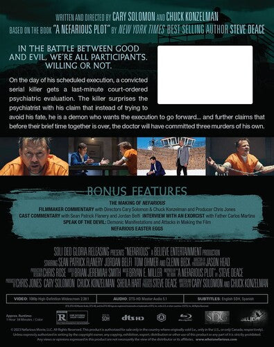 Nefarious/Bd, Nefarious/Bd, Blu-Ray
