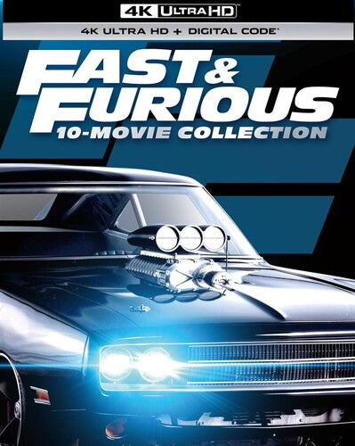 Fast & Furious 10-Movie Collection, Fast & Furious 10-Movie Collection, ULTRA HD