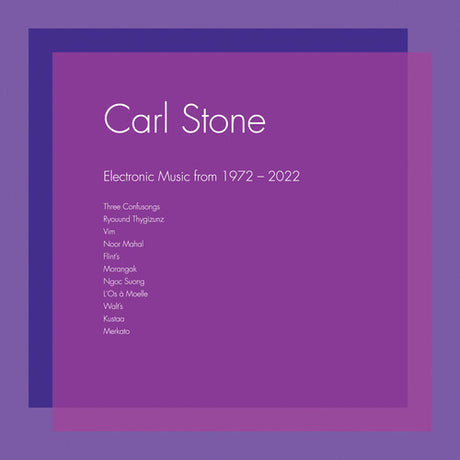 Electronic Music From 1972-2022, Carl Stone, LP