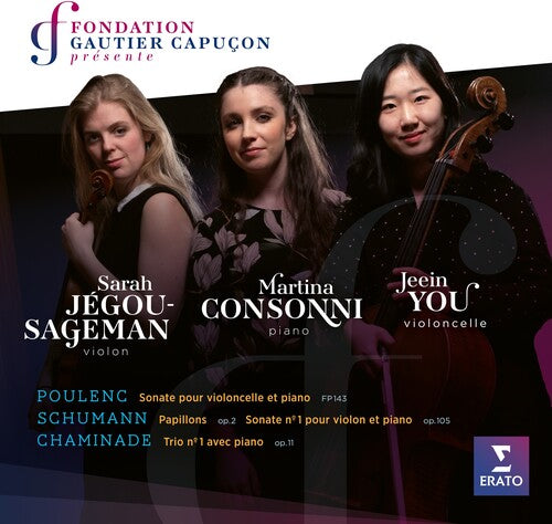 Schumann Poulenc Chaminade (Fondation Gautier -- Martina Consonni, CD