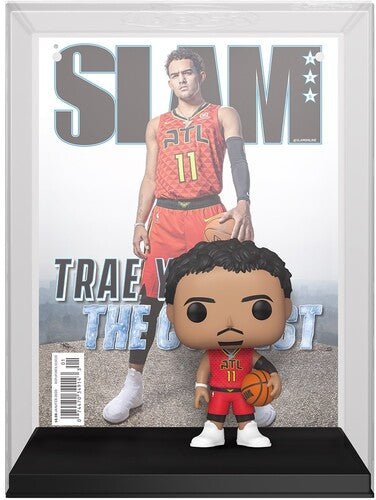 Slam Cover W Case Nba Cover Slam Trae Young, Pop! Slam Cover With Case, Collectibles