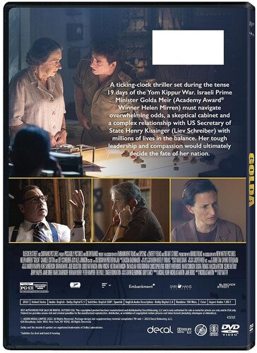 Golda, Golda, DVD